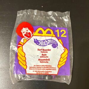 Vintage 1999 Hot Wheels McDonald's Happy Meal Toy